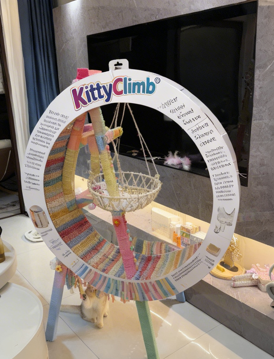 Aevorly® Feline Fantasy Fortress - Multi-Level Cat Tree with Sisal Scratching Posts, Cozy Hideaway, Perch & Hammock | Indoor Kitty Adventure Hub for Napping, Climbing & Zoomies